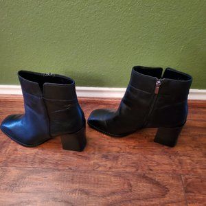 Franco Sarto Black Booties Size 9M